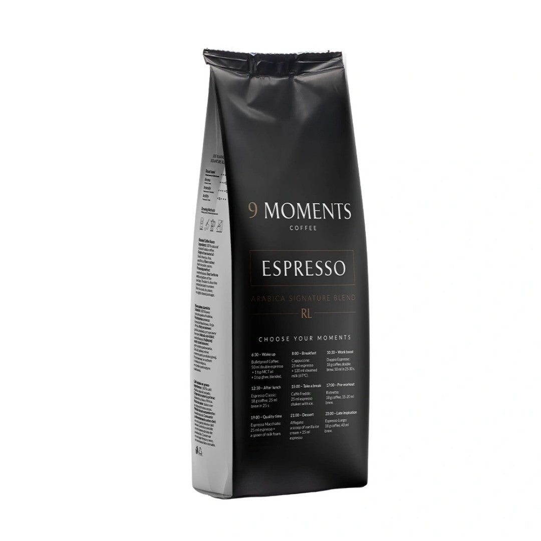 9 Moments - Coffee Espresso Beans Arabica Signature Blend 500g - 9 Moments - Vesa Beauty