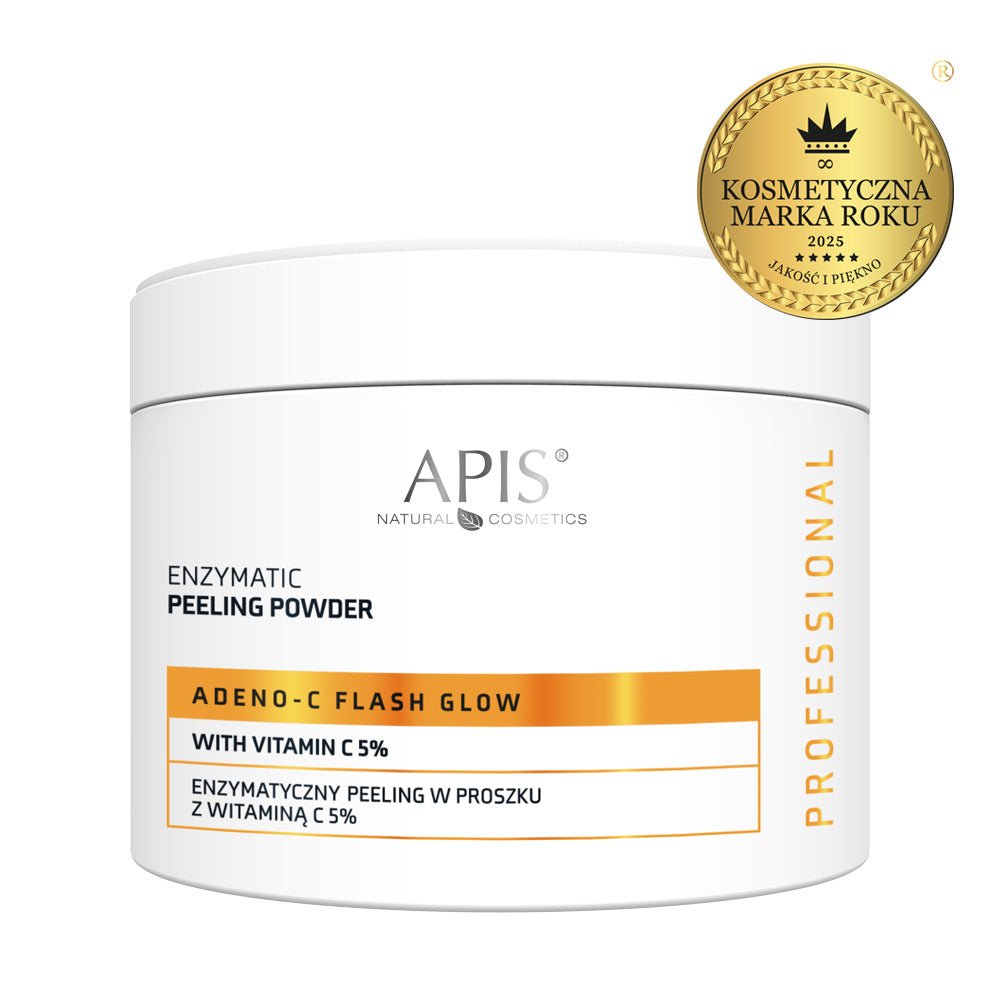ADENO - C Flash Glow - Enzymatic powder peel with vitamin C 100g - APIS - Vesa Beauty