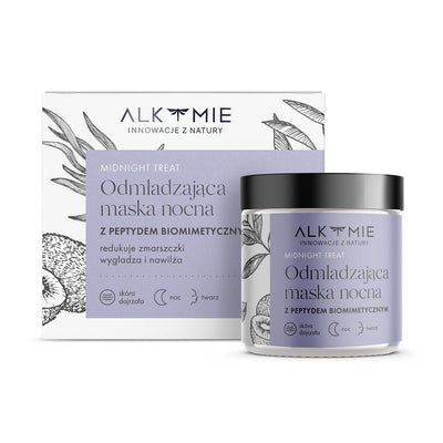 Alkmie MIDNIGHT TREAT Rejuvenating Night Mask with Biomimetic Peptide 55ml - Alkemie - Vesa Beauty