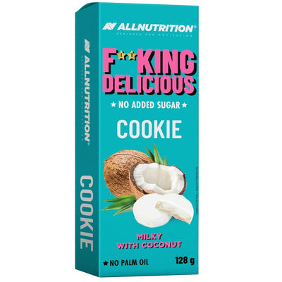ALLNUTRITION FITKING COOKIE Milky with Coconut 128g - ALLNUTRITION - Vesa Beauty