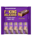 ALLNUTRITION Fitking Delicious Crunchee - Milk Chocolate with Cocoa Cream 18g - ALLNUTRITION - Vesa Beauty
