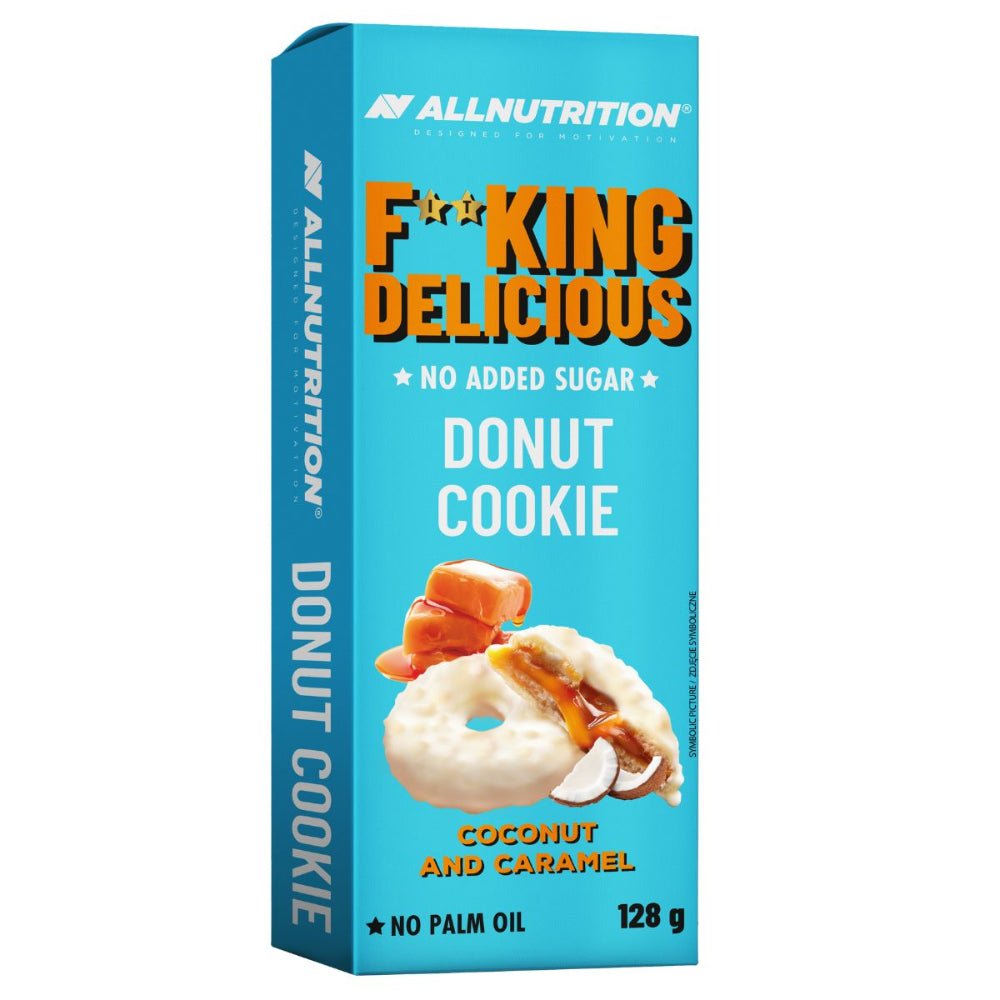 ALLNUTRITION FITKING DELICIOUS Donut Cookie - Coconut & Caramel 128g - ALLNUTRITION - Vesa Beauty