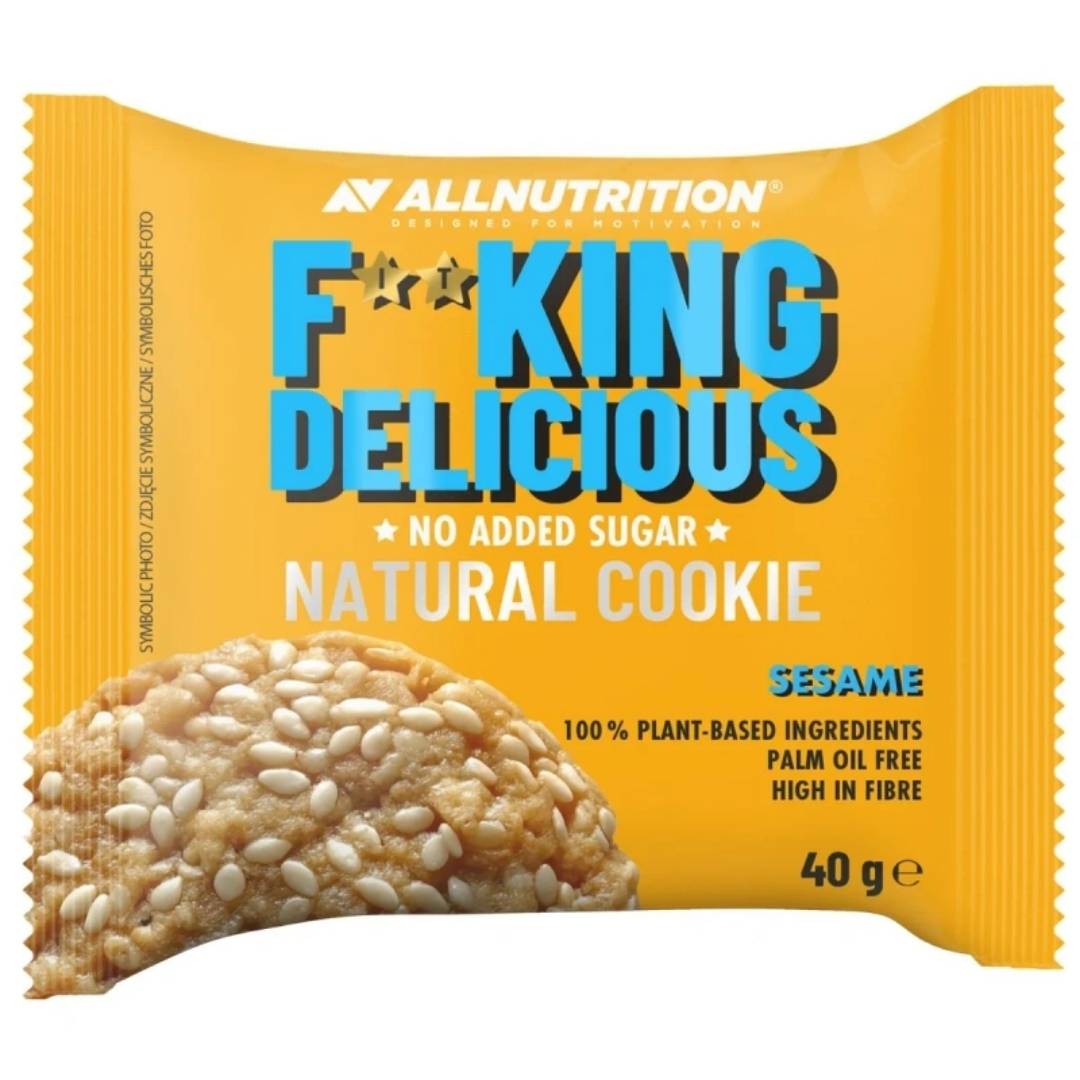 ALLNUTRITION FITKING DELICIOUS Natural Cookie - Sesame 40g - ALLNUTRITION - Vesa Beauty