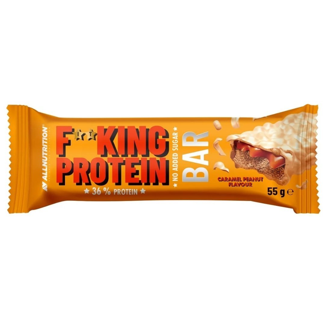 ALLNUTRITION FITKING PROTEIN Bar - Caramel Peanut 55g - ALLNUTRITION - Vesa Beauty