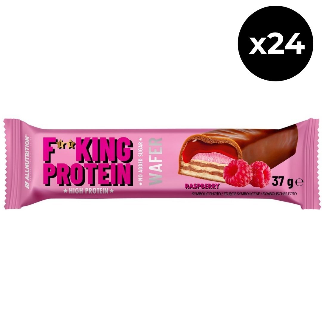 ALLNUTRITION FITKING Protein Wafer - Raspberry 37g - ALLNUTRITION - Vesa Beauty