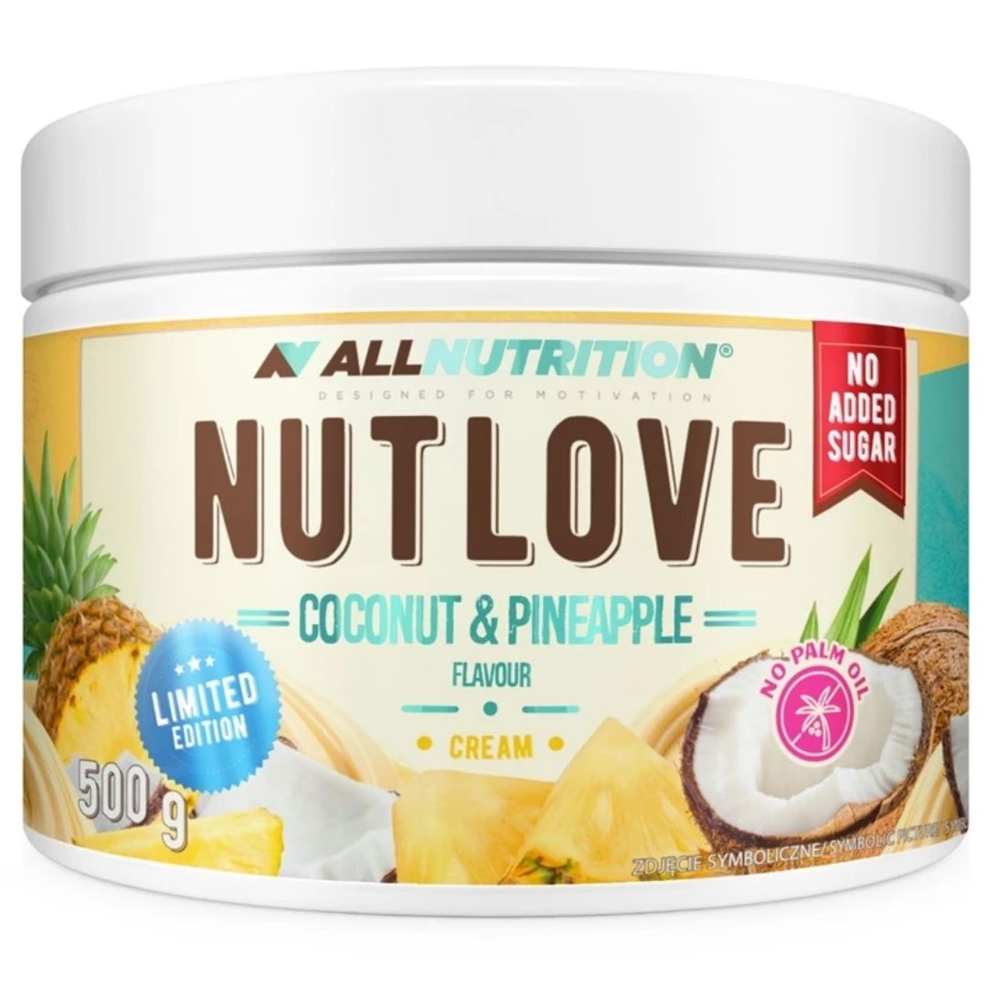AllNutrition NUTLOVE Coconut &amp; Pineapple flavour Cream 500g - ALLNUTRITION - Vesa Beauty