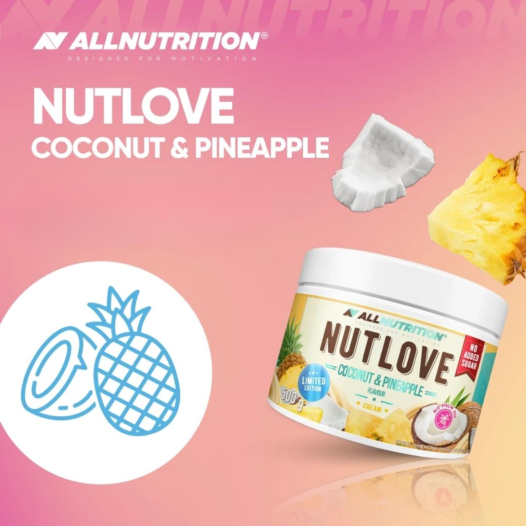 AllNutrition NUTLOVE Coconut &amp; Pineapple flavour Cream 500g - ALLNUTRITION - Vesa Beauty