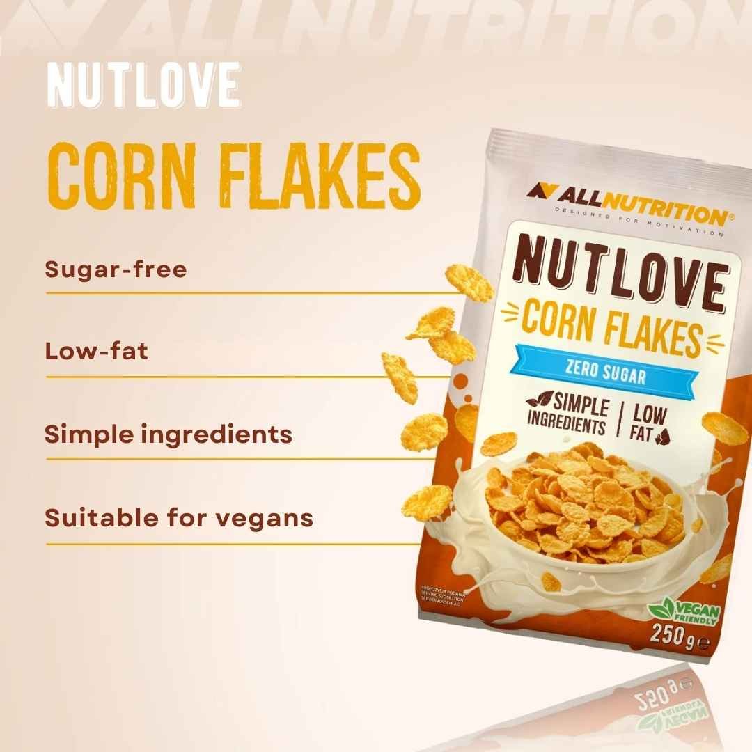 ALLNUTRITION NUTLOVE Corn Flakes 250g - ALLNUTRITION - Vesa Beauty