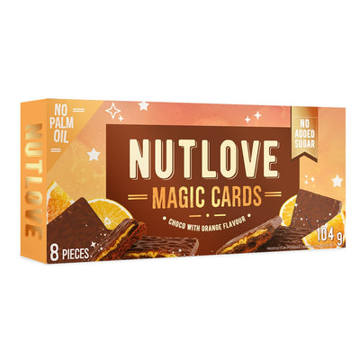 ALLNUTRITION NUTLOVE Magic Cards Choco with Orange 104g - ALLNUTRITION - Vesa Beauty