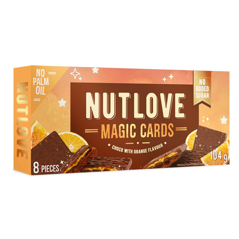 ALLNUTRITION NUTLOVE Magic Cards Choco with Orange 104g - ALLNUTRITION - Vesa Beauty