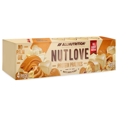 ALLNUTRITION NUTLOVE PROTEIN PRALINES White Choco Peanut 48g - ALLNUTRITION - Vesa Beauty
