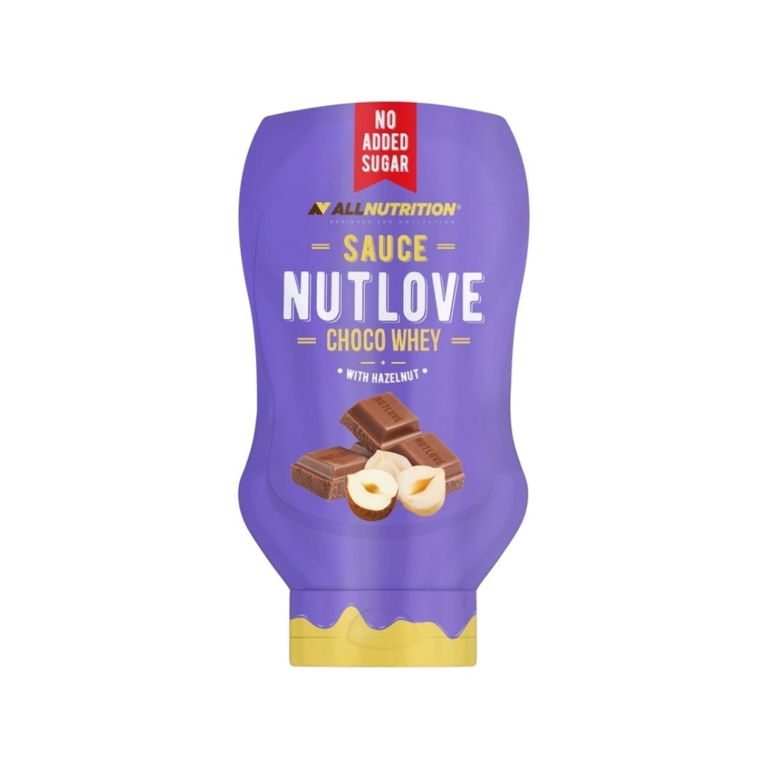 Natural Cosmetics NUTLOVE Protein Sauce Choco Whey With Hazelnut 280g