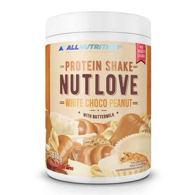 ALLNUTRITION NUTLOVE - Protein Shake White Choco Peanuts 630g - ALLNUTRITION - Vesa Beauty