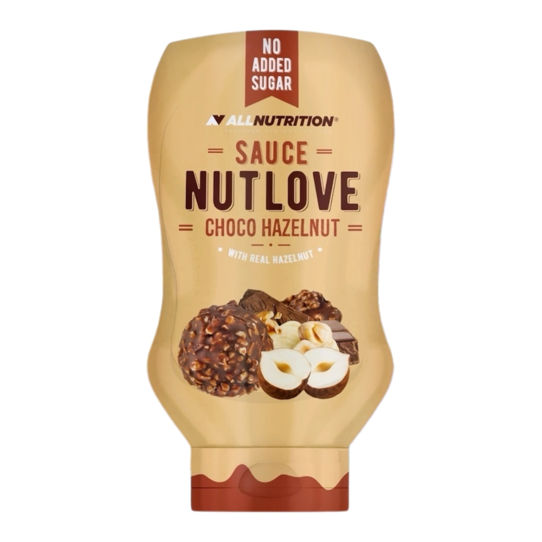 ALLNUTRITION NUTLOVE Sauce Choco Hazelnut 280g - VESA BEAUTY UK