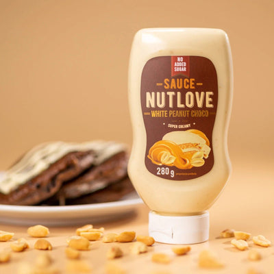 ALLNUTRITION NUTLOVE Sauce White Peanut Choco 280g - ALLNUTRITION - Vesa Beauty