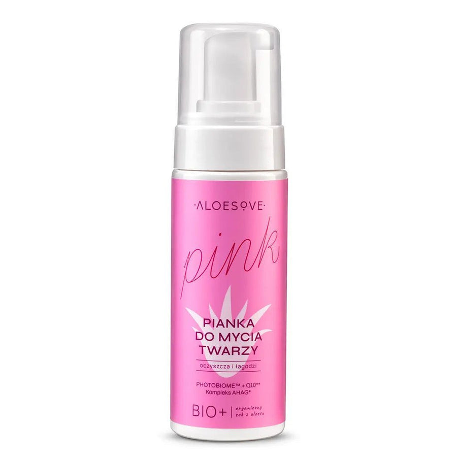 ALOESOVE PINK Face cleansing Foam 150ml - ALOESOVE - Vesa Beauty