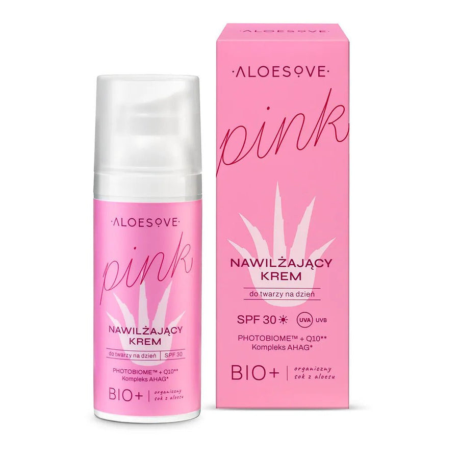 ALOESOVE PINK Face Moisturizing Day Cream SPF30 50ml - ALOESOVE - Vesa Beauty