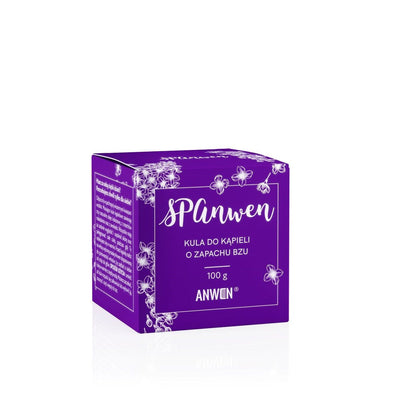Anwen Lilac scented Bath Ball SPANWEN 100g - Anwen - Vesa Beauty