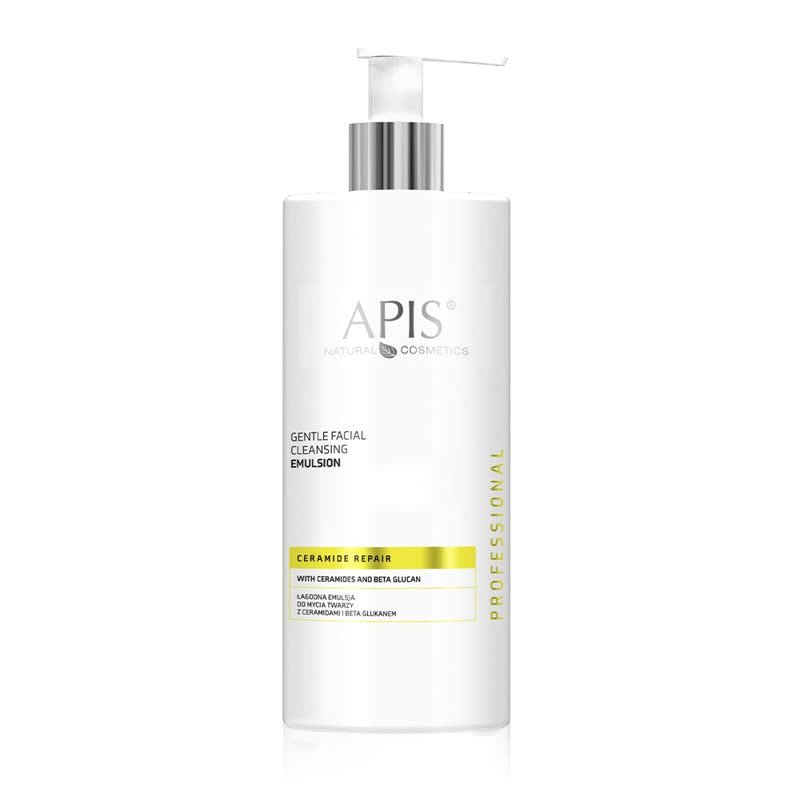 APIS CERAMIDE REPAIR Gentle Facial Cleansing Emulsion with Ceramides & Beta Glucan 500ml - APIS - Vesa Beauty