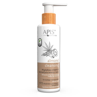 APIS Cleansing - Almond Oil for face and eyes makeup removal 150ml - APIS - Vesa Beauty