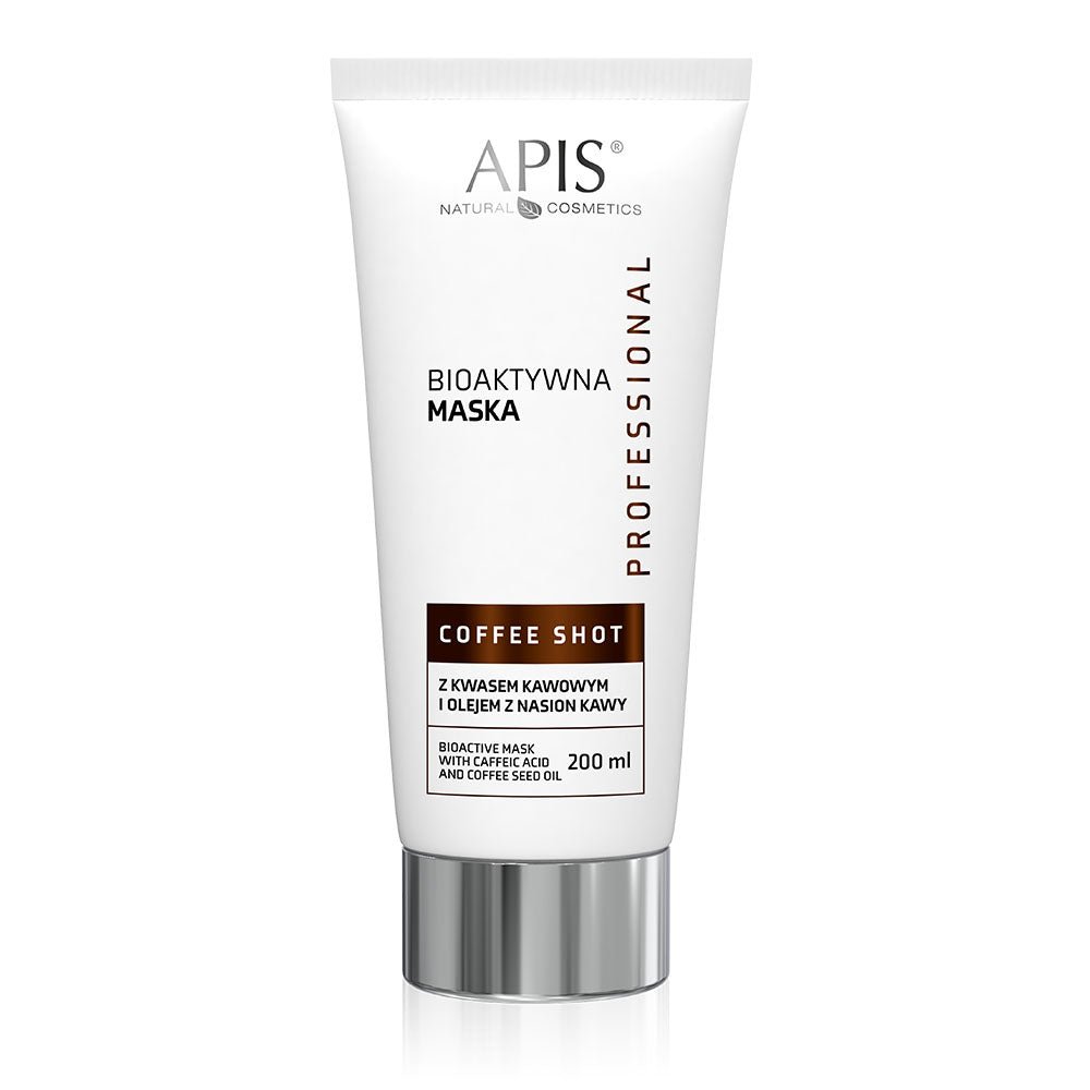 APIS Coffee Shot - Bioactive Mask with Caffeic Acid & Coffee Seed Oil 200ml - APIS - Vesa Beauty