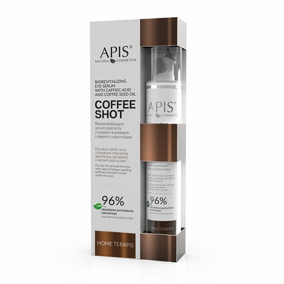 APIS Coffee Shot - Biorevitalizing Eye Serum with Caffeic Acid & Coffee Seed Oil 10ml - APIS - Vesa Beauty