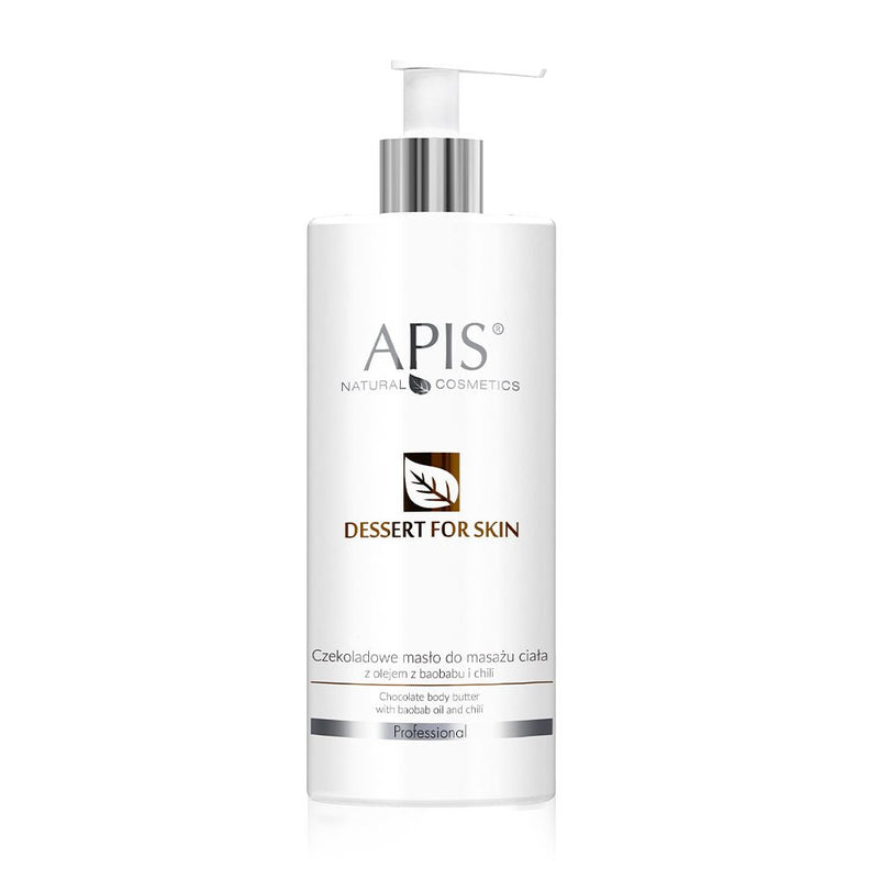 APIS Dessert For Skin - Chocolate Body Butter with baobab oil and chili 500ml - APIS - Vesa Beauty