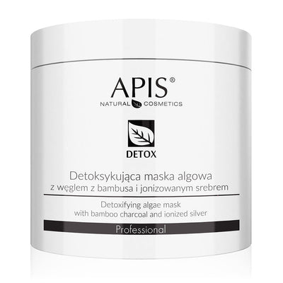 APIS Detox - Detoxifying Algae Mask with Bamboo Charcoal & Ionized Silver 200g - APIS - Vesa Beauty