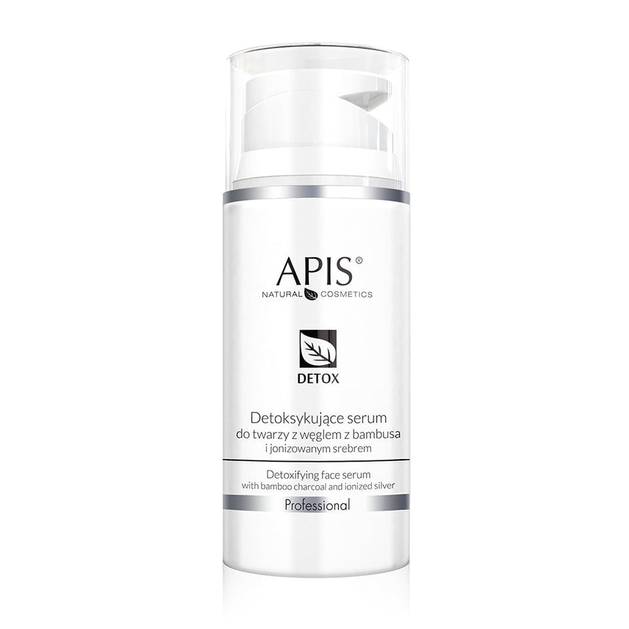 APIS Detox - Detoxifying Face Serum with Bamboo Charcoal & Ionized Silver 100ml - APIS - Vesa Beauty