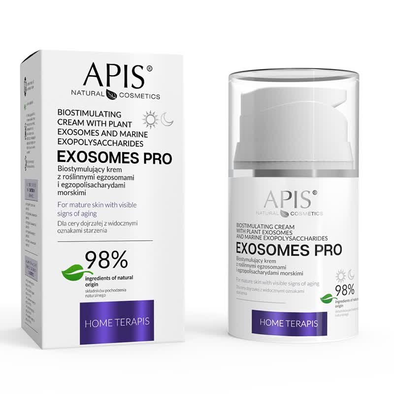 APIS EXOSOMES PRO HOME TERAPIS Biostimulating Cream with Plant Exosomes 50ml - APIS - Vesa Beauty