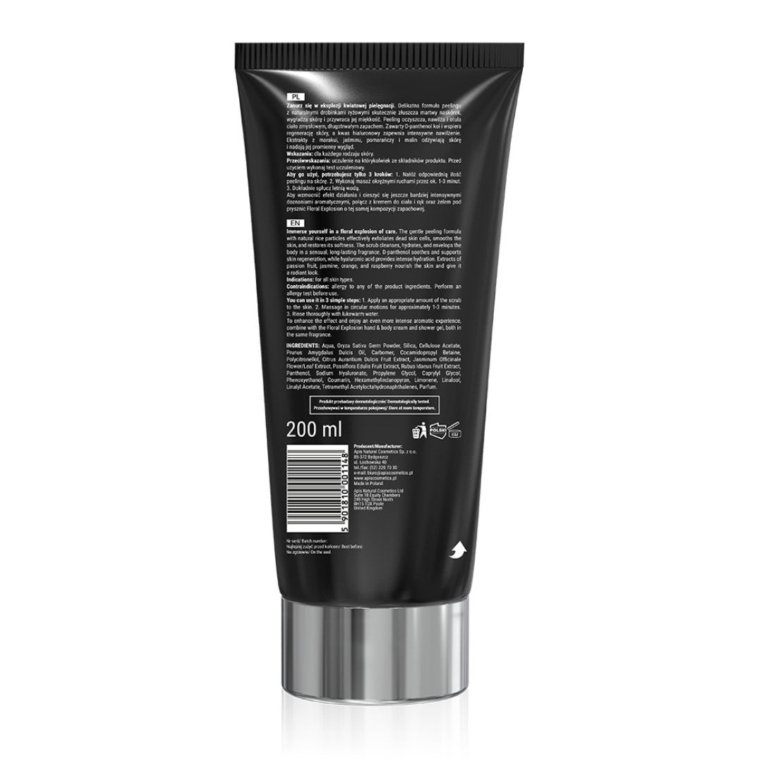 APIS FLORAL EXPLOSION Smoothing Rice Body Peeling 200ml - APIS - Vesa Beauty
