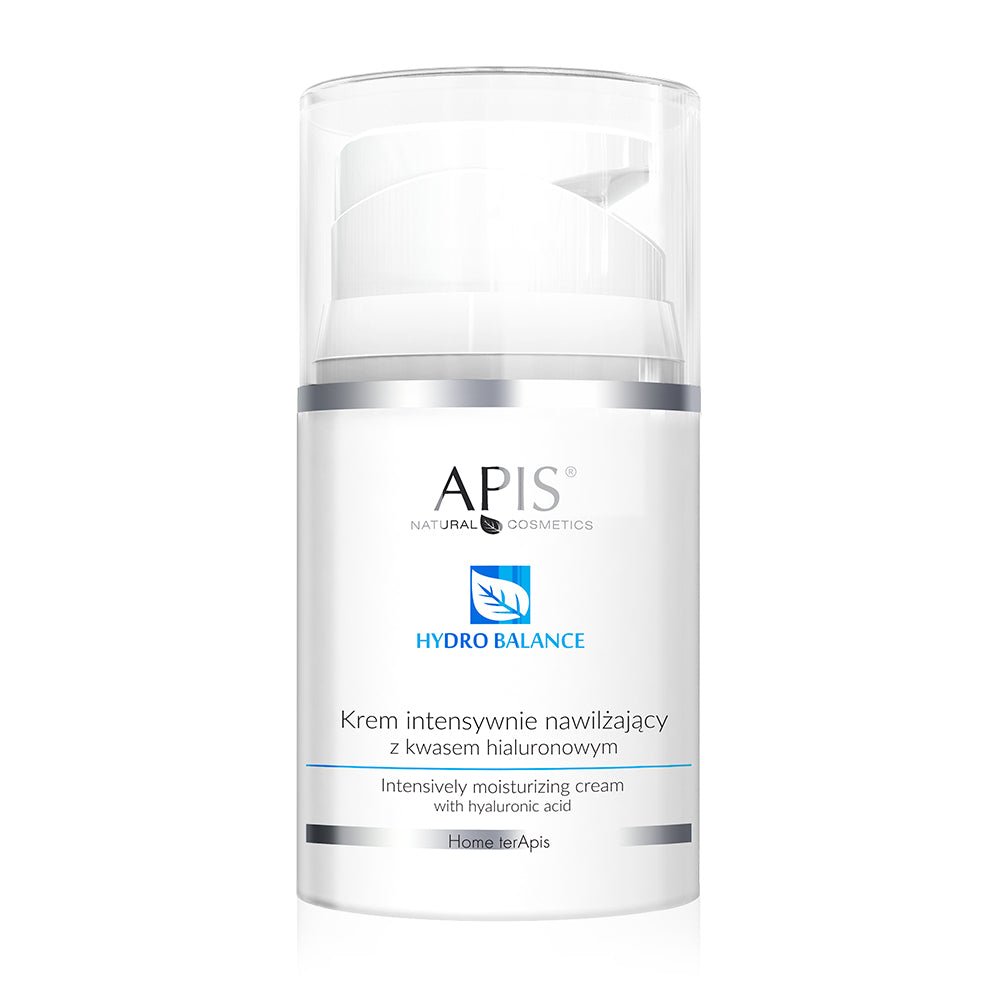 APIS Hydro Balance / Home terApis - Intensively Moisturizing Cream with Hialuronic Acid 50ml - APIS - Vesa Beauty