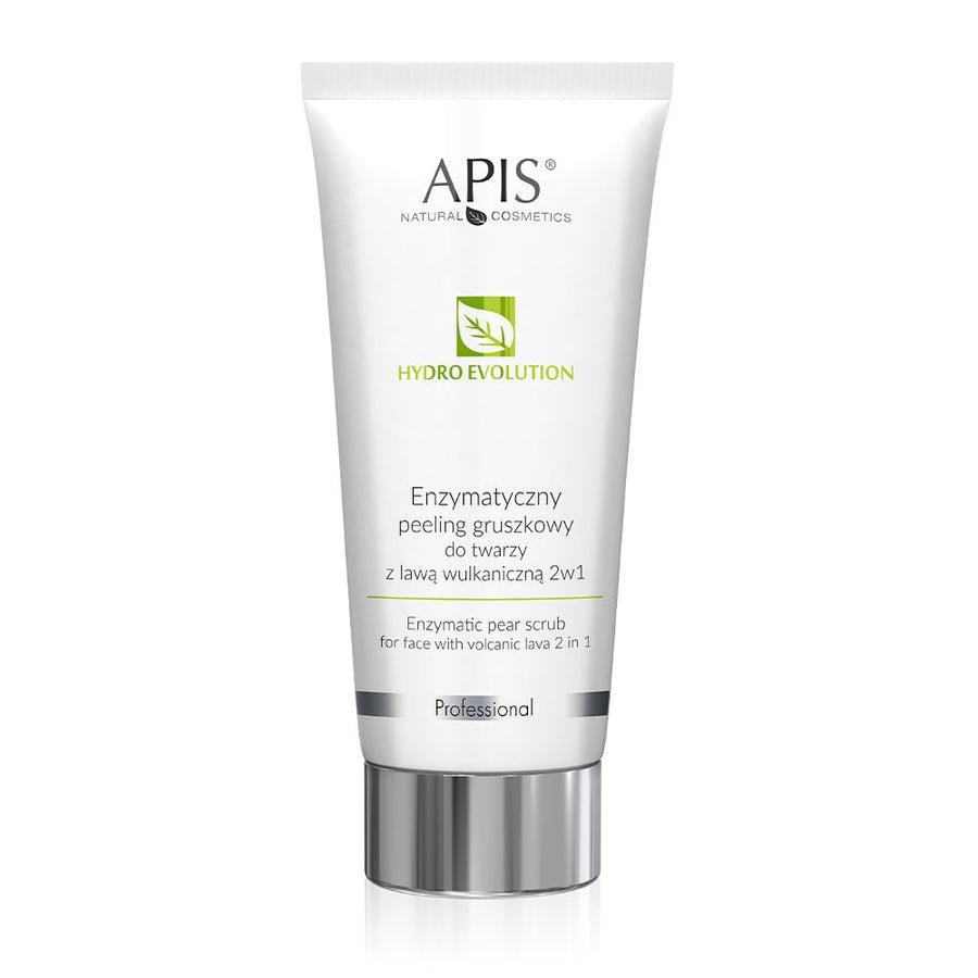 APIS Hydro Evolution - Enzymatic Pear Scrub for Face with Volcanic Lava 2in1 200ml - APIS - Vesa Beauty