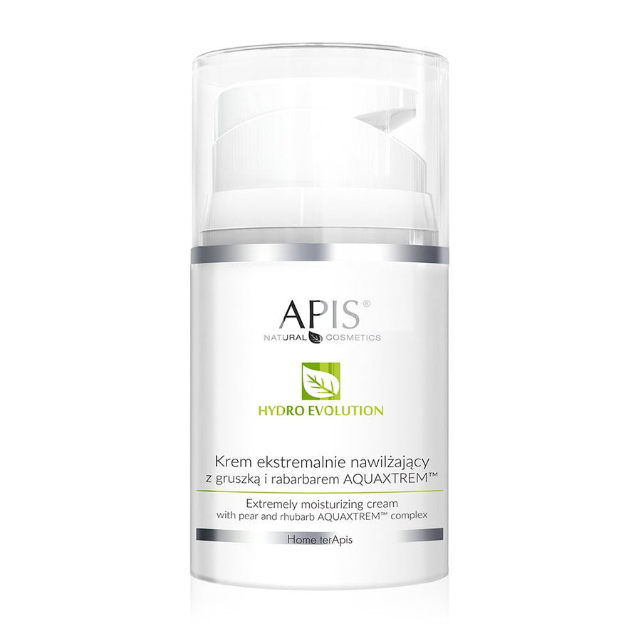 APIS Hydro Evolution - Extremely Moisturizing Cream with Pear & Rhubarb AQUAXTREM™ complex 50ml - APIS - Vesa Beauty