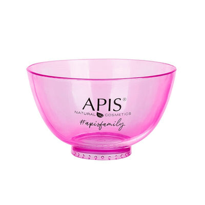 APIS Lilac bowl for algae masks transparent with logo - APIS - Vesa Beauty
