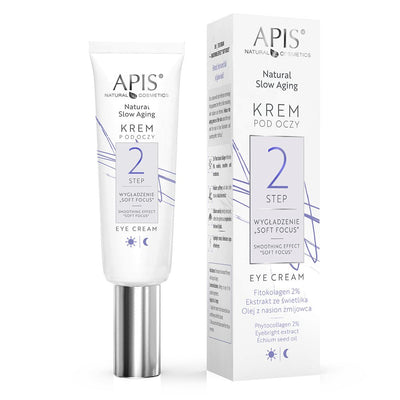 APIS Natural Slow Aging - Eye Cream STEP 2 Smoothing Effect 'Soft Focus' 15ml - APIS - Vesa Beauty