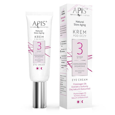 APIS Natural Slow Aging - Eye Cream STEP 3 Rejuvenated Gaze 15ml - APIS - Vesa Beauty