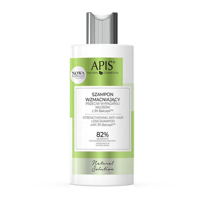APIS Natural Solution - Strengthening Anti-Hair Loss Shampoo with 3% Baicapil™ 300ml - APIS - Vesa Beauty