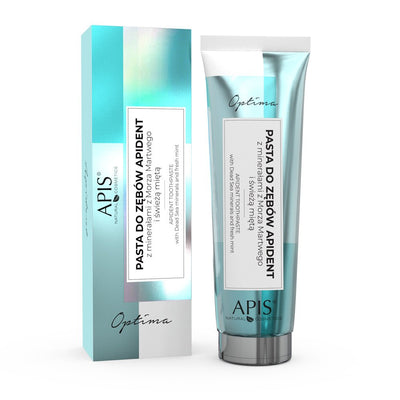 APIS Optima - Apident Toothpaste with Dead Sea minerals and fresh mint 100ml - APIS - Vesa Beauty