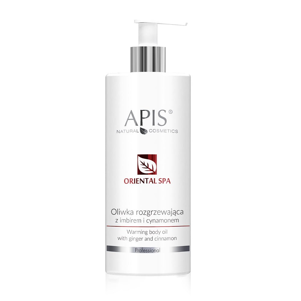 APIS Oriental SPA - Warming Body Oil with ginger and cinnamon 500ml - APIS - Vesa Beauty