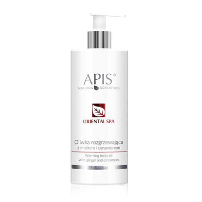 APIS Oriental SPA - Warming Body Oil with ginger and cinnamon 500ml - APIS - Vesa Beauty