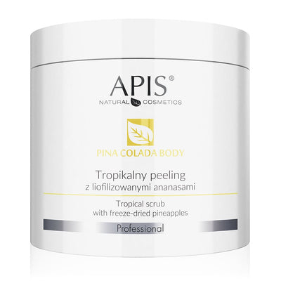 APIS Pina Colada Body - Tropical Scrub with freeze-dried pineapples 650g - APIS - Vesa Beauty