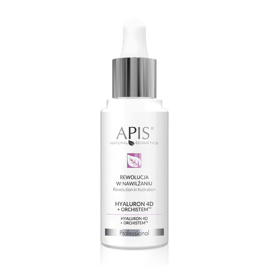 APIS Revolution in Hydration - Concentrate Hyaluron 4D + Orchistem™ 30ml - APIS - Vesa Beauty