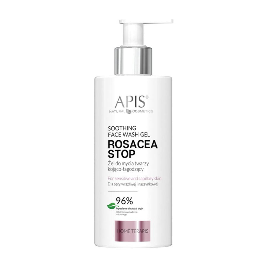 APIS Rosacea - Stop Home Terapis - Soothing Face Wash Gel 300ml - APIS - Vesa Beauty