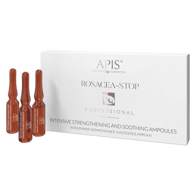 APIS Rosacea-Stop - Intensive Strengthening & Soothing Ampoules 10x3ml - APIS - Vesa Beauty