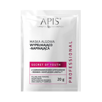 APIS Secret of Youth - Filling & Tensing Algae Mask with African rooibos and Linefill™ complex 20g - APIS - Vesa Beauty