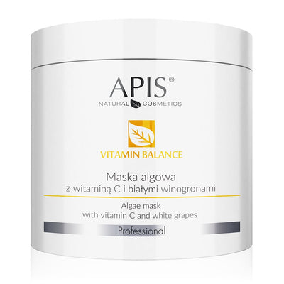 APIS Vitamin Balance - Algae Mask with Vitamin C & White Grapes 200g - APIS - Vesa Beauty