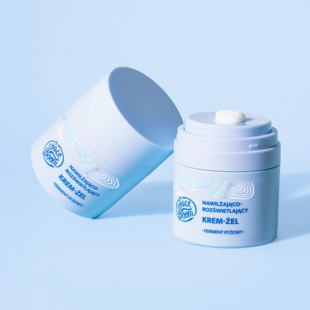 AURA Moisturizing & brightening cream - gel 40ml - FaceBoom - Vesa Beauty