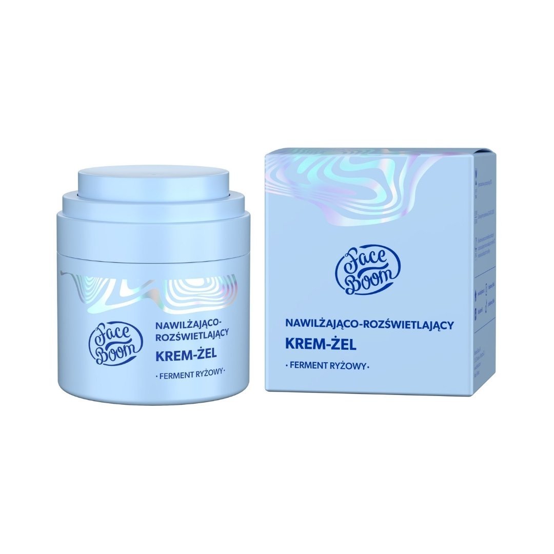 AURA Moisturizing & brightening cream - gel 40ml - FaceBoom - Vesa Beauty