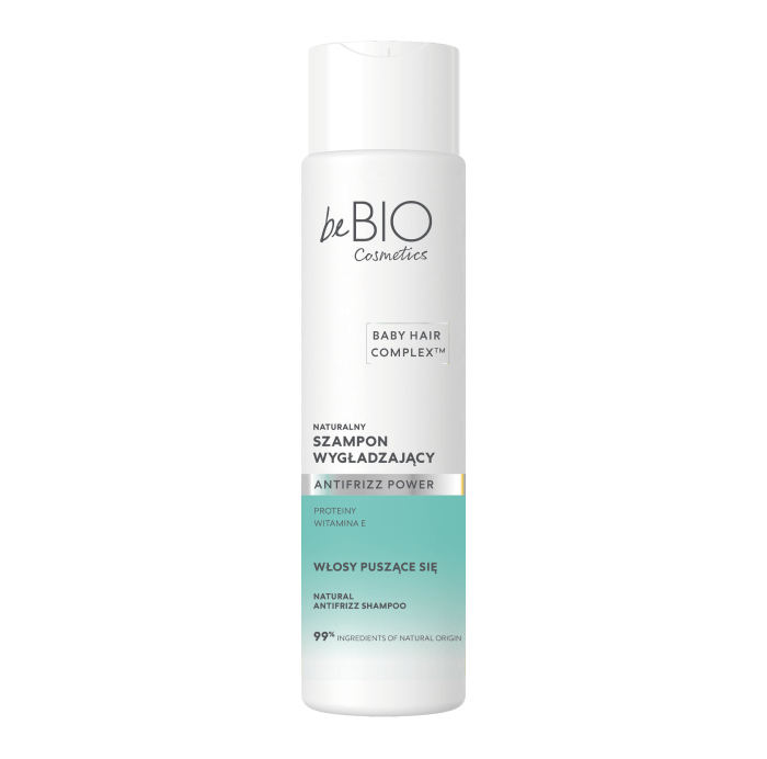 Baby Hair Complex - Natural Antifrizz Shampoo for Frizzy Hair 300ml - beBIO Ewa Chodakowska - Vesa Beauty